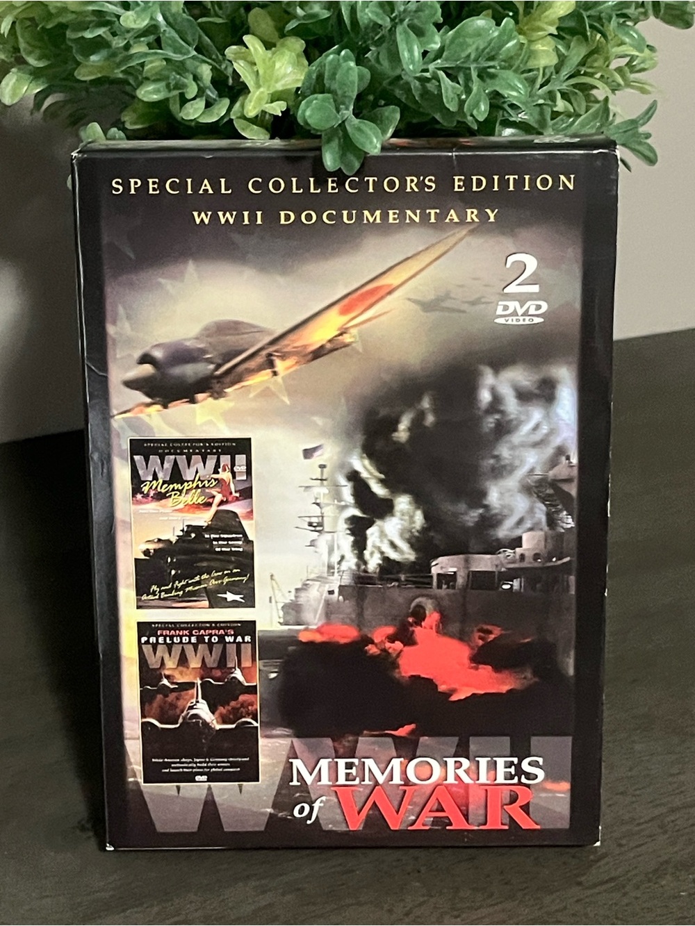 Memories of War (DVD, 2-Disc Set) WWII Documentary Like New- 1 & New-1